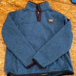 Size 8 LLBean Button Neck Pullover